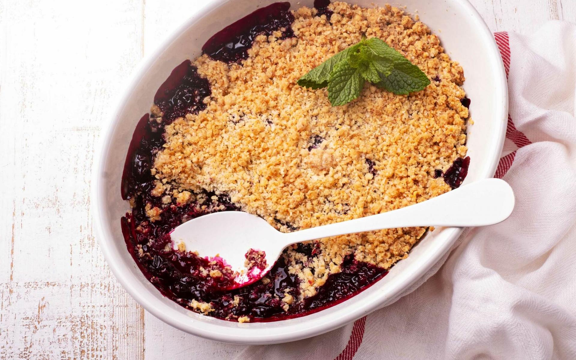 Crumble Aux Fruits D T Elle Vire Recettes De Tous Les Jours