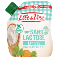 L'épaisse 4% Sans lactose en poche de Normandie