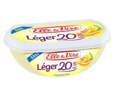 Le Léger 20% doux - Le beurre - Elle & Vire