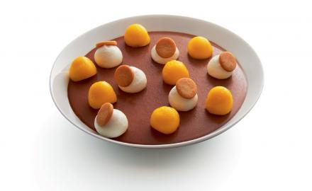 Pot de crème au chocolat Valrhona® origine Equateur - Nos desserts - Elle &  Vire Professionnel